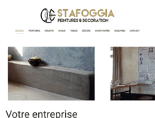 Tablet Screenshot of foggia-peinture.com